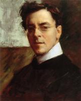 Chase, William Merritt - Portrait of Louis Betts